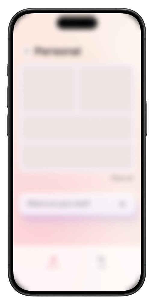 iOS Mockup 1